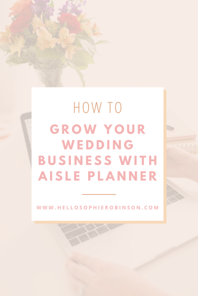 how to grow your wedding business with aisle planner